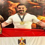 مصطفى هشام العراقي يتوج بالمركز الأول وأفضل لاعب في بطولة العالم للقوة البدنية