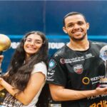 وزير الرياضة يهنئ أمينة عرفي ومصطفى عسل بعد التتويج ببطولتي العالم للإسكواش