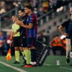 حمزة عبدالكريم يكتب التاريخ مع برشلونة في أول ظهور رسمي